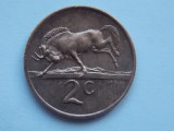 2 CENTS 1968 AFRICA DE SUD-COMEMORATIVA