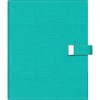Agenda organizer A5 cu catarama turcoaz Elegance