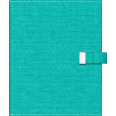 Agenda organizer A5 cu catarama turcoaz Elegance foto