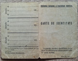 Carte de identitate Societatea Comunala a Tramvaielor Bucuresti// STB 1939