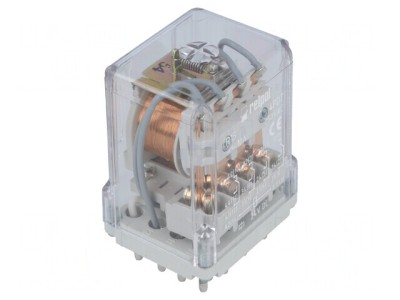 Releu Electromagnetic 4PDT 24VDC 20A foto
