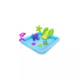 Piscina gonflabila&nbsp;pentru copii,&nbsp;de joaca, cu tobogan,&nbsp;239x206x86 cm, Bestway&nbsp;Fantastic Aquarium