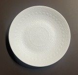 Farfurie mare din portelan german ROSENTHAL Studio Linie, cu motive simetrice