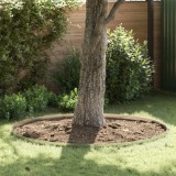 VidaXL &Icirc;mprejmuire pentru gazon Argintiu 450 x 10 cm Oțel galvanizat