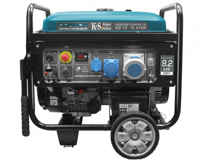 SH - Resigilat - Generator de curent 9.2 kW benzina PRO - Konner &amp; Sohnen - KS-12-1E-ATSR