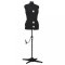 Formă pentru rochie femeie reglabilă negru, dimensiune M 40-46