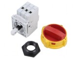 Separator-&icirc;ntrerupător Poli: 3 pentru şină DIN 40A RT - Set de separatoare-&icirc;ntrerupătoare DIN 40A, 3 poli