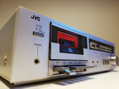 Stereo Cassette Deck JVC model KD-D2E - Impecabil/Vintage/Japan foto