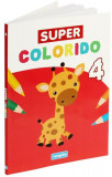 Carte de colorat Super Colorido (Vol. 4) - Paperback brosat - Europrice