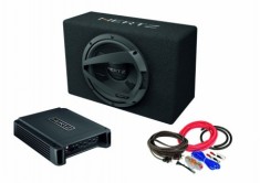 Pachet Subwoofer auto Hertz DBX 25.3 + Amplificator Hertz HCP 2 + Kit de cabluri complet foto