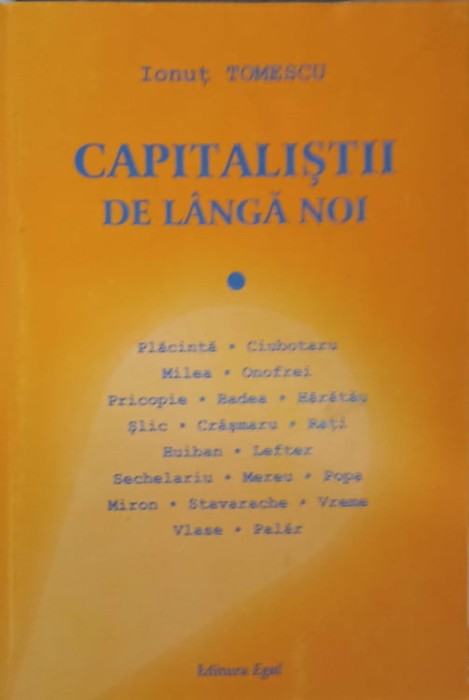 CAPITALISTII DE LANGA NOI-IONUT TOMESCU-241642