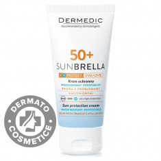 Crema de protectie solara pentru capilare fragile SPF 50+ Sunbrella, 50ml, Dermedic