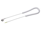 Cablu 3G1mm&sup2; SIMECH cu Ştecăr Unghiular CEE 7/7 (E/F) PVC Alb