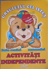URSULETUL CEL ISTET MERGE LA SCOALA, LIMBA ROMANA, MATEMATICA CLASA A II-A-AURELIA ARGHIRESCU, FLORICA ANCU-245916