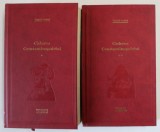 VINTILA CORBUL - CADEREA CONSTANTINOPOLELUI , VOLUMELE I - II * BIBLIOTECA ADEVARUL * PREZINTA PETE PE MARGINEA BLOCULUI DE FILE