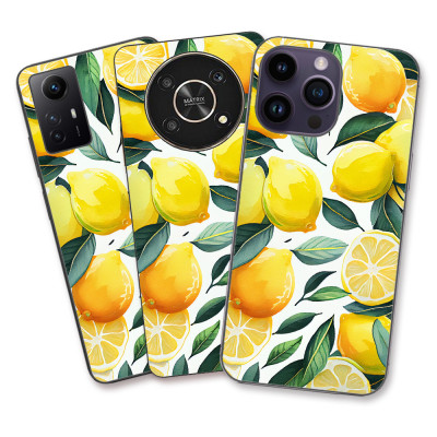 Husa Apple iPhone 11 Silicon Gel Tpu Model Lemons Pattern foto