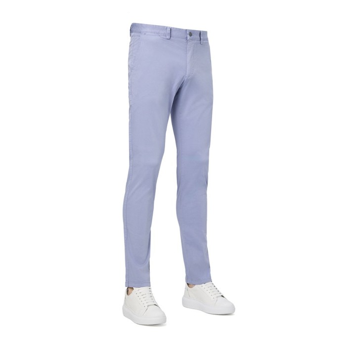 Pantaloni barbati chino mov CH05