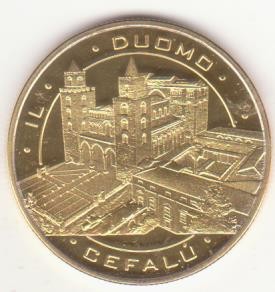 Monedă-medalie Cefalu (Sicilia) necirculată.