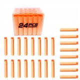 CARTUȘE DIN SPUMĂ MOALE PENTRU LANSATOR, 24 DE BUCĂȚI, SET DE REZERVĂ
