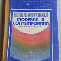 Istoria universala moderna si contemporana clasa a X-a si a XII-a, manual 1991