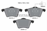 Set placute frana TEXTAR 2341801