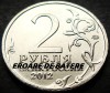 Moneda comemorativa 2 RUBLE - RUSIA, anul 2012 * cod 140 = UNC - BATERE SLABA, Europa