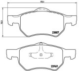 Placute frana Chrysler Voyager 4 (Rg, Rs); Dodge Caravan (Rg) SRLine parte montare : Punte fata
