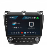 Cumpara ieftin Navigatie Honda Accord 7 (2005-2008), Android 10, P-Quadcore 2GB RAM + 32GB ROM, 10.1 Inch - AD-BGP10002+AD-BGRKIT012