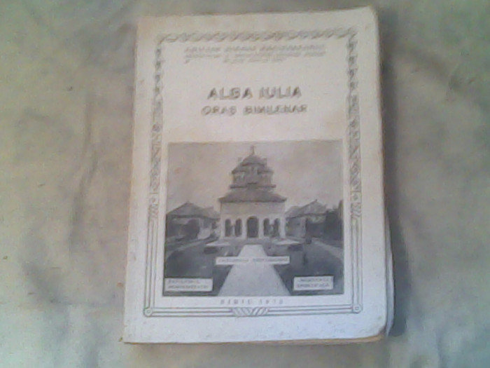 Alba Iulia oras bimilenar-Ep.Vicar.Emilian Birdas Rasinareanul