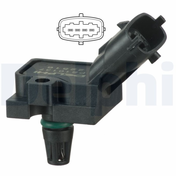 DELPHI PS10137 Senzor, presiune galerie admisie