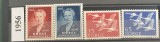 NORVEGIA 1956, An complet, serii MNH