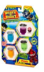 Set figurina si slime Ready2Robot - Pilot Style 2, Seria 1 (554011E5C)