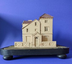 Machetă de casă 1880 /1905 foto