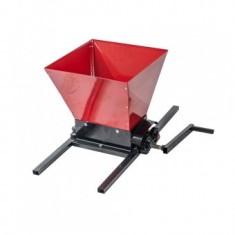 Zdrobitor manual de struguri, productivitate 180 kg/h, cuva 20 l