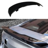 Spoiler Eleron Spate Portbagaj 128cm Universal Аripa Lucios Luciu Piano Negru Trunchi Capac Masina Auto