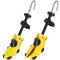 Set 2 sanuri pentru largit si alungit pantofi, din plastic, marime 36-38, galben Household NewTrend