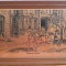 Tablou, METALOPLASTIE CUPRU Anglia, BASORELIEF, APLICA DECORATIVA INRAMATA