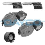 Set curea transmisie cu caneluri Renault Trucks Kerax, Premium 2 Motor 330.18, 330.26, 330.32, 370.18, 370.26, 370.32, 380.18, 380.19, 380.26,