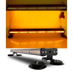Rampa Led 216w , fata-spate de avertizare 12 module cu prindere magnetica 12-24V