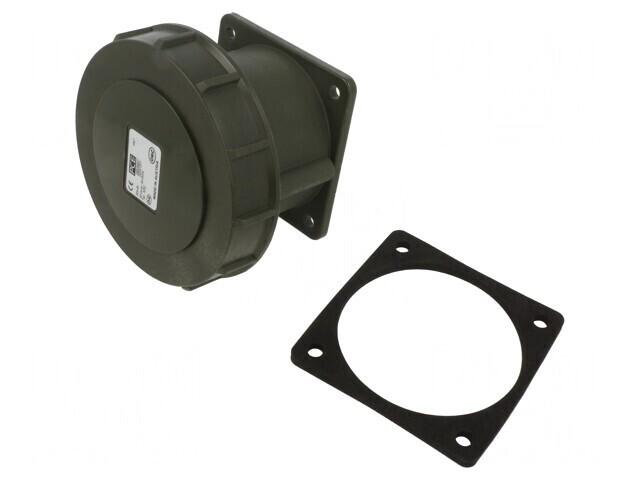 Conector alimentare AC trifazat soclu 32A 400V IP67