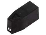 Buton de reglare OT, neagră, 39 mm