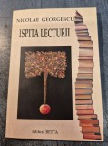 Ispita lecturii Nicolae Georgescu cu autograf