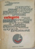 CULEGERE DE EPIGRAME-CLUBUL EPIGRAMISTILOR &quot;CINCINAT PAVELESCU&quot;-250605