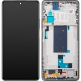 Cumpara ieftin Display cu Touchscreen Xiaomi 11T Pro, cu Rama, Gri, Service Pack 5600030K3S00