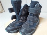 Ghete iarna copii GEOX Sport, impermeabile Goretex, nr. 32, piele, baieti/fete