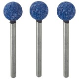 Proxxon 28782 - Set biaxuri sferice din corindon 9 mm tija 3 mm 3 bucati