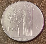 C50 - Moneda foarte veche - Italia - 100 lire - 1976