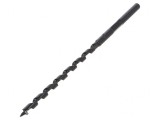 Burghiu Lemn 6mm 160mm Oțel Rapid HSS