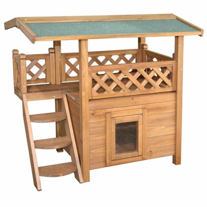 Kerbl Casă pentru pisici Lodge, 77x50x73 cm