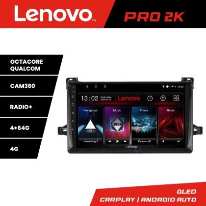 Navigatie Toyota Prius dupa 2015 Lenovo Kit-TY50 8 core QLED 2K 4+64 360 Android Waze USB Navigatie Internet Youtube Radio CarStore Technology